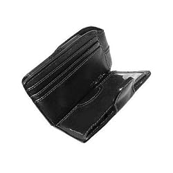 Black Pilot Beltclip Wallet case for HTC Wing HTC Mogul Verizon XV6800