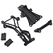 HPI 1/10 Blitz Flux * RONT & REAR CHASSIS BRACES & SERVO MOUNT STUDS * bumper