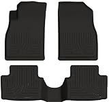 Husky Liners Custom Fit WeatherBeater Molded Front and Second Seat Floor Liner (Black)