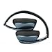 Whitelabel MusicStudio Bluetooth 4.0 Over Ear Headphones, Wireless Stereo Headsets Earphones, Built in Mic Hands-free Calling, 3.5mm Audio Input, Wireless or Wired(Metal Blue)