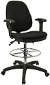 Triple Paddle Drafting Stool Adjustable Foot Ring & Arm