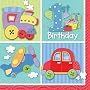 Baby Boys 1st Birthday Lunch Napkins (Supplies 16)