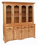 Amish USA Made Classic Design Four Door China Hutch - cd76fd