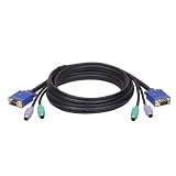 Tripp Lite P753-015 KVM PS/2 Slim Cable Kit for B005-002/4 &amp; B007-008 - 15ft