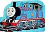 Thomas Tank Train Engine - Handhook Rug / Doormat
