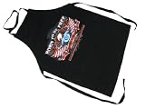 "Born To Be Free" Eagle Biker Barbecue Apron BBQ