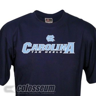 Buy North Carolina Tarheels Team Color Logo T-Shirt by Colosseum Athletics