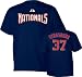 Stephen Strasburg Navy Majestic Player Name and Number Washington Nationals Youth T-Shirt
