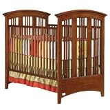 genAmerica Drop Side Crib - Classic Cherry