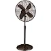 Hunter 90434 16-Inch Portable Stand Fan, Oil Rubbed Bronze
