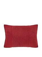 COINCASA Cojín 35 x 50 cm (Rojo Oscuro)