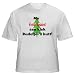 My Field Spaniel Can Kick Rudolph's Butt Youth T-Shirt (for Kids) Various Colors Available