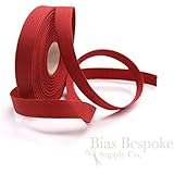 20 Meter Roll of Tango Red 100% Italian Cotton Twill Kick Tape