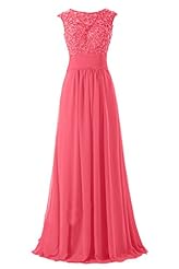Applique Chiffon Evening Dress/Bridesmaid Dress/Prom Dress 