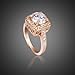 Fashion Plaza Women`s Cubic Zirconia Engagement Ring R30