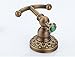 Rozin Wall Mounted Bathroom Towel Hook Clothes Hanger Antique Brass