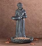 St. Francis Birdbath and Feeder - Style 34393