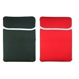 Fashion Carrying Case for Archos Archos 7 Archos 705 605 604 504 Wifi Carrying Sleeve (Black-Red Reversible Sleeve)