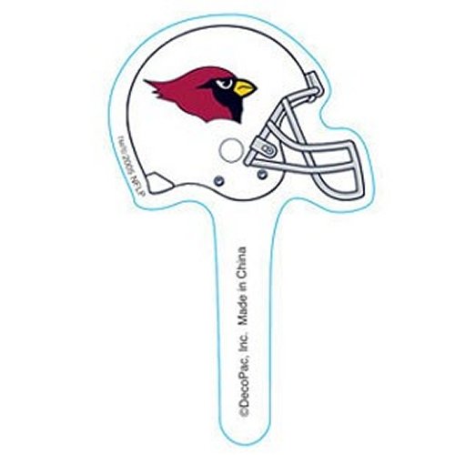 Arizona Cardinals Cupcake Picks (12 Pack)
