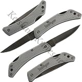 Kershaw Silver Spur Pocket Knife with Aluminum Handle - B0002EOPC8