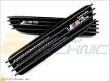 AutoTecknic Matte Black Fender Gills - BMW e46 M3
