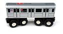 Munipals NYC Subway 1 Car Toy Train Wooden Railway Compatible