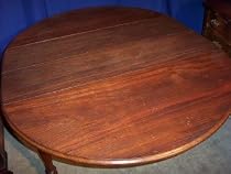 Mahogany Drop Leaf Dining Table, #pa44