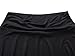 KIRA Womens Fold Over Waist Knee Length A-Line Flared Midi Skirt