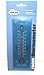 BLUE STAND OR HANGING ROOM THERMOMETER DEGREES F/C