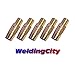 WeldingCity 5-pk MIG Welding Gun Contact Tip Adapter Gas Diffuser 169728 for Miller MIGmatic M-25 M-40 Hobart H-series MIG Guns