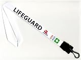 AED CPR LIFEGUARD Swimmer Pool Safety Alert 34 inch Warning Alert Whistle Lanyard