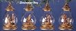 Fontanini Lighted Topper Nativity Drummer Boy Drydome Christmas Ornament #56204
