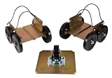 Power Wheel Snowmobile Dollies - Steel