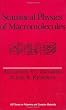 Statistical Physics of Macromolecules (Polymers and Complex Materials)