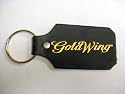 Gold Wing ~ Honda Gold Wing Keychain ~ Black Leather