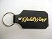 Gold Wing ~ Honda Gold Wing Keychain ~ Black Leather