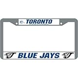 Toronto Blue Jays Mlb Chrome License Plate Frame