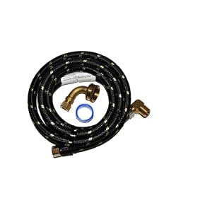 Whirlpool W10278636RC Universal Industrial-Grade 6-Inch Dishwasher Installation Kit
