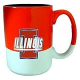 Illinois Fighting Illini 15 oz. 2-Tone Grande Coffee Mug