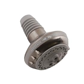 Hansgrohe Interaktiv 2-Jet Showerhead, Brushed Nickel (06684820)