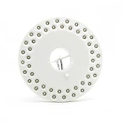 Round Portable Camping Tent Light with Wide Angle 48 LED Lantern 9314