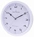 Precision MSF Radio controlled white plastic 25cm wall clock