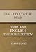The Altar of the Dead - Webster's English Thesaurus Edition