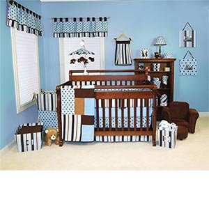Max 10-piece Crib Bedding Collection