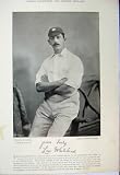 1895 Cricket Players Whitehead Tyldesley Photograph