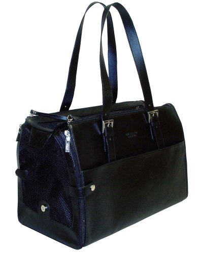 Kyjen Outward Hound Briefcase-Style Pet Carrier - Black