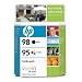 HP 95 & 98 Inkjet Print Cartridges Combo Pack (Black and Color)