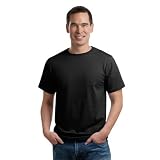 Port & Company Organic Cotton T-Shirt, Black, X-Large