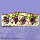 Ceramic Grape 4 Hooks Hanger