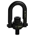 American Drill Bushing 23053 Safety Engineered Swivel Hoist Ring, Alloy Steel w/ Black Oxide finish, G Thread Size 3/8"-16, 1000 lbs Working Load Limit, 2-21/32" Height, 17/32" Thread Length